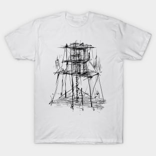 architecture - wood tower T-Shirt